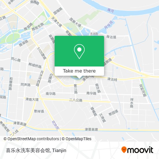 喜乐永洗车美容会馆 map