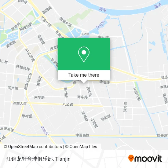 江锦龙轩台球俱乐部 map
