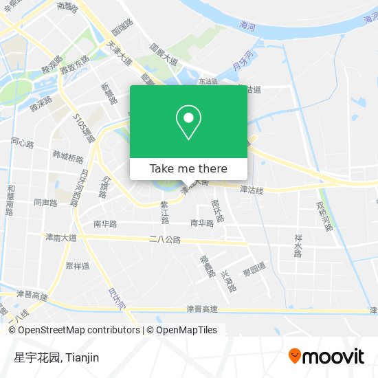 星宇花园 map