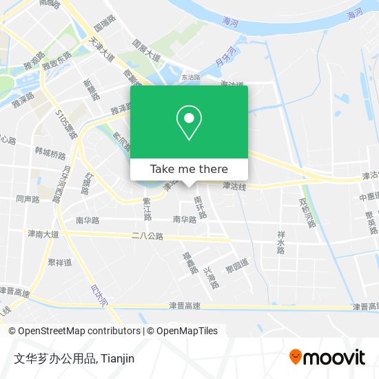 文华芗办公用品 map