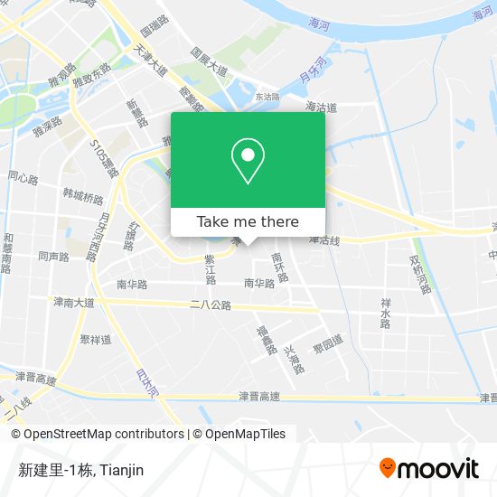 新建里-1栋 map