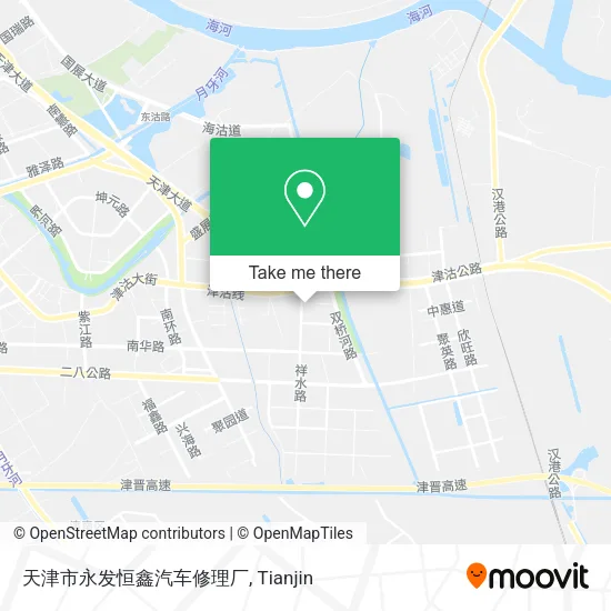 天津市永发恒鑫汽车修理厂 map