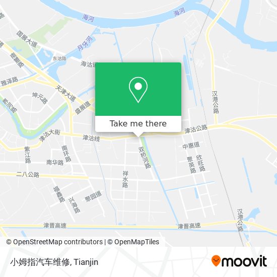小姆指汽车维修 map