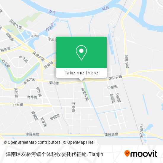 津南区双桥河镇个体税收委托代征处 map