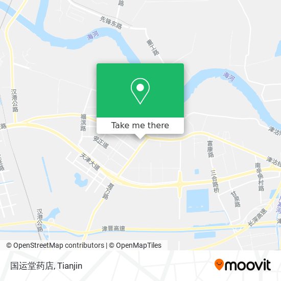国运堂药店 map