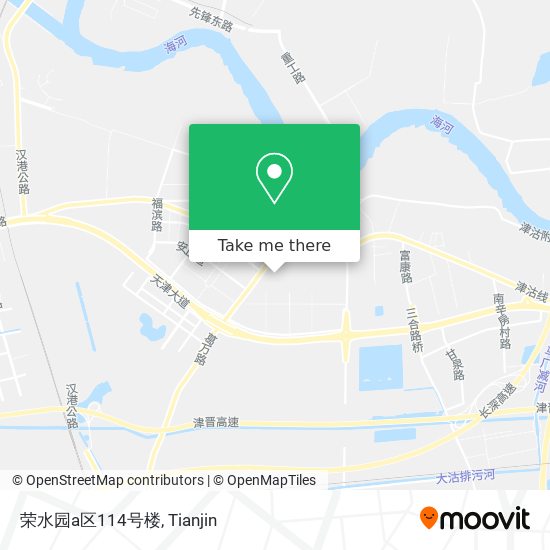 荣水园a区114号楼 map