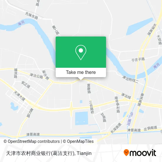 天津市农村商业银行(葛沽支行) map