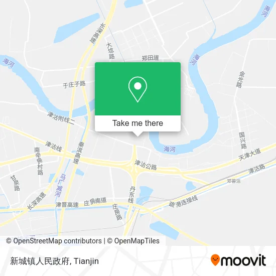 新城镇人民政府 map