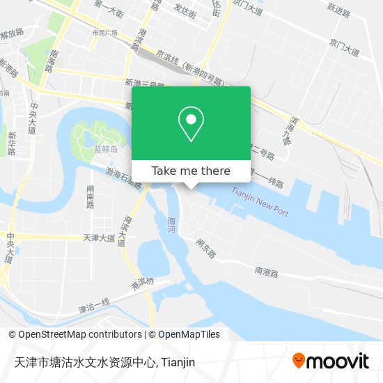 天津市塘沽水文水资源中心 map
