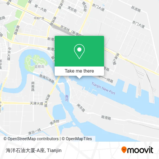 海洋石油大厦-A座 map