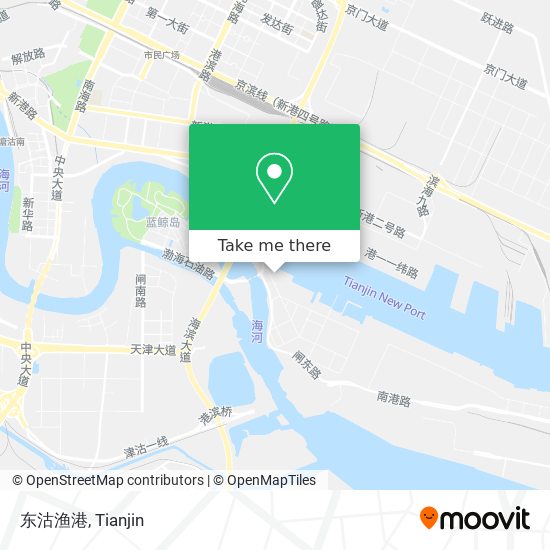 东沽渔港 map