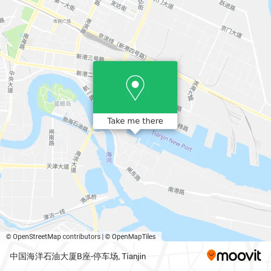 中国海洋石油大厦B座-停车场 map