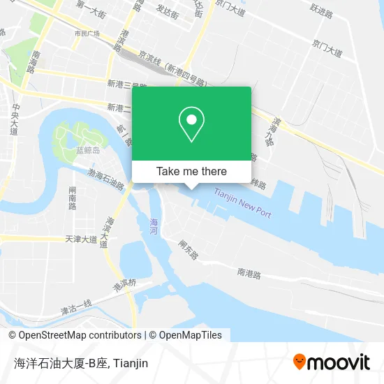 海洋石油大厦-B座 map