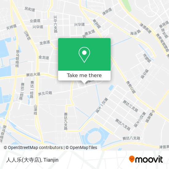 人人乐(大寺店) map