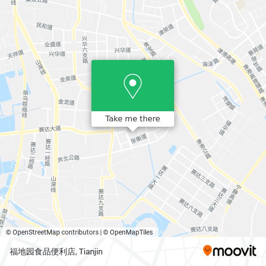 福地园食品便利店 map