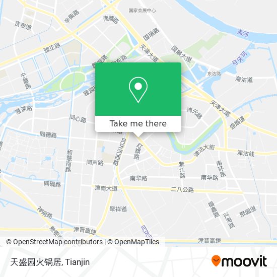 天盛园火锅居 map