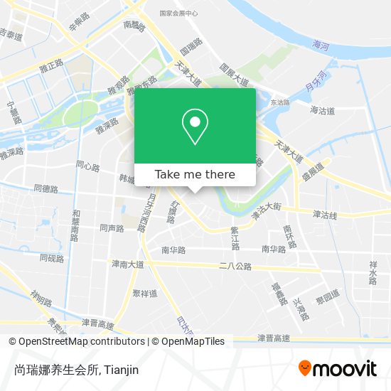 尚瑞娜养生会所 map