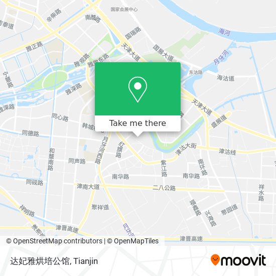 达妃雅烘培公馆 map