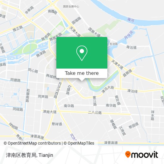 津南区教育局 map
