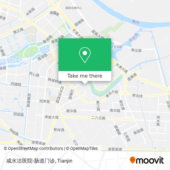 咸水沽医院-肠道门诊 map