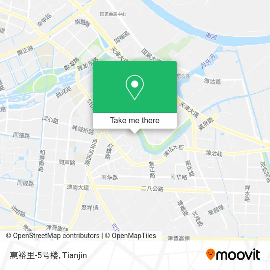 惠裕里-5号楼 map