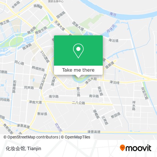 化妆会馆 map