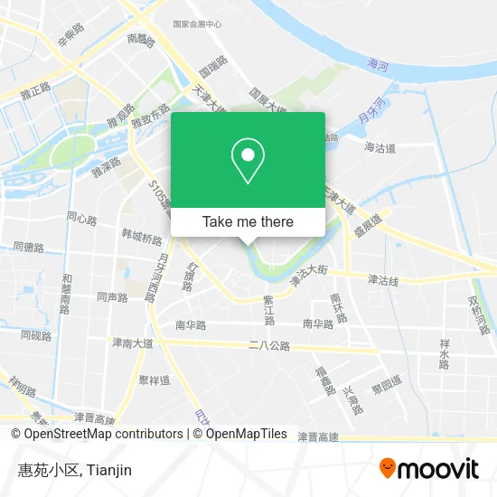 惠苑小区 map