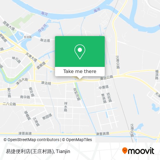 易捷便利店(王庄村路) map