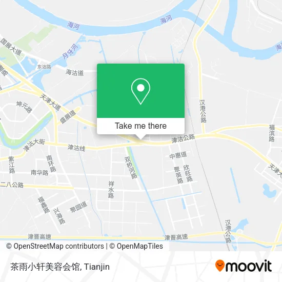 茶雨小轩美容会馆 map