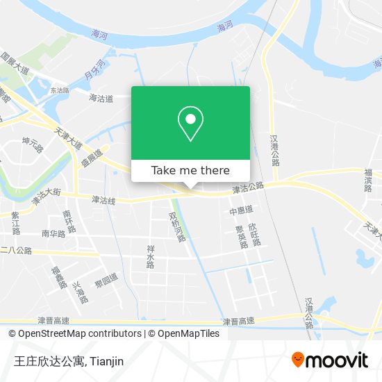 王庄欣达公寓 map
