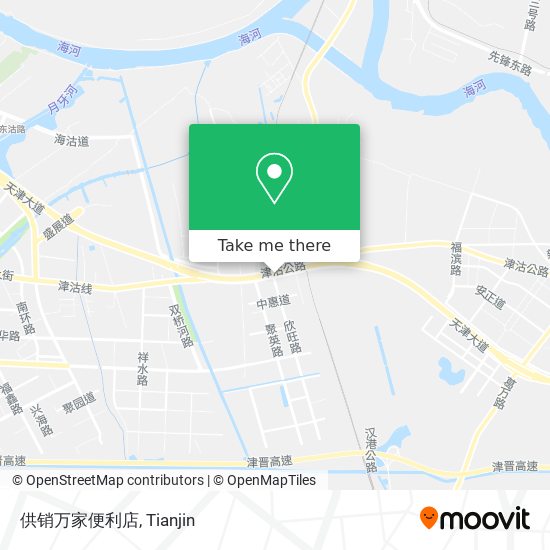 供销万家便利店 map