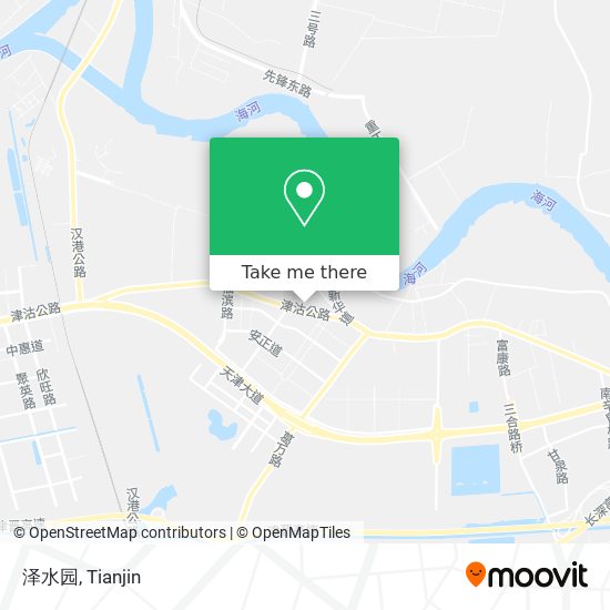 泽水园 map