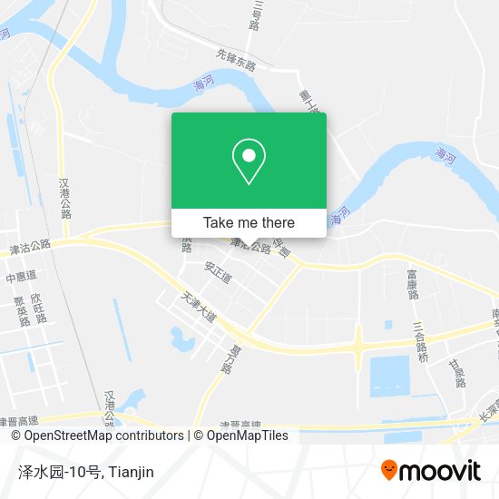 泽水园-10号 map