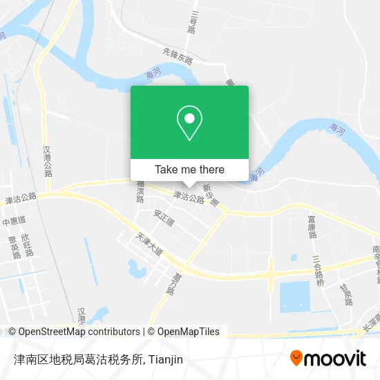 津南区地税局葛沽税务所 map