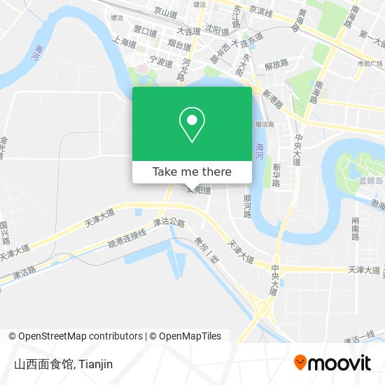 山西面食馆 map