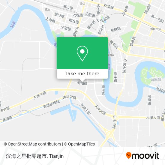 滨海之星批零超市 map