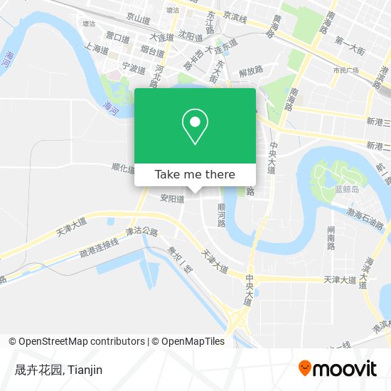 晟卉花园 map