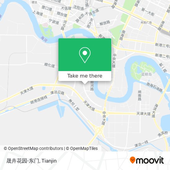 晟卉花园-东门 map