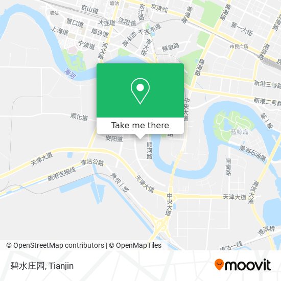 碧水庄园 map