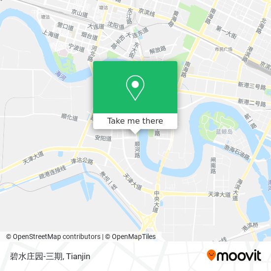 碧水庄园-三期 map