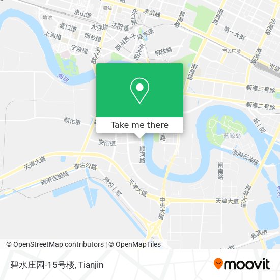 碧水庄园-15号楼 map