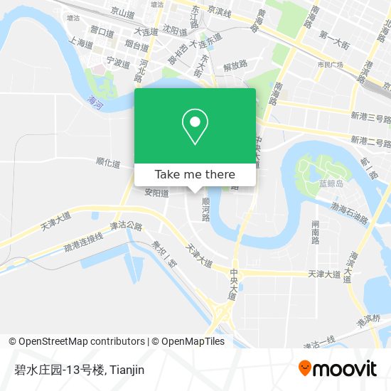 碧水庄园-13号楼 map