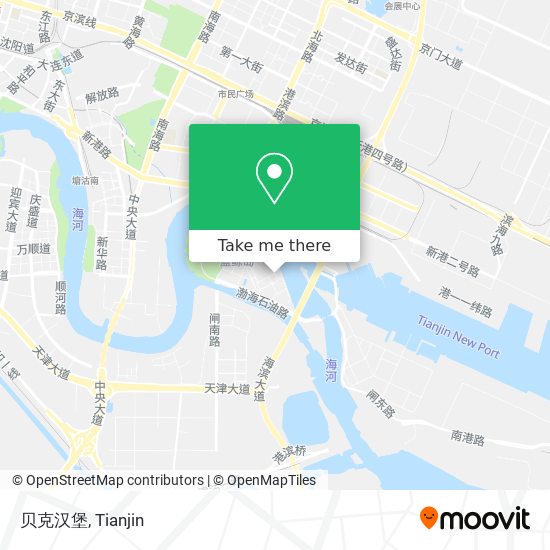 贝克汉堡 map