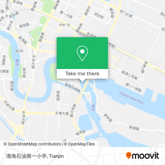 渤海石油第一小学 map
