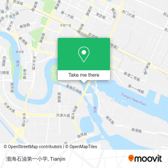 渤海石油第一小学 map