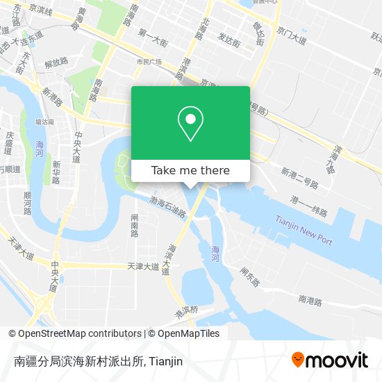 南疆分局滨海新村派出所 map