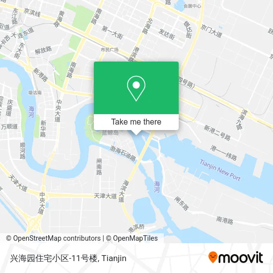 兴海园住宅小区-11号楼 map