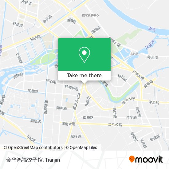 金华鸿福饺子馆 map