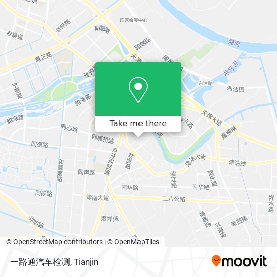 一路通汽车检测 map