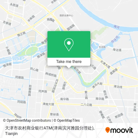 天津市农村商业银行ATM(津南滨河雅园分理处) map